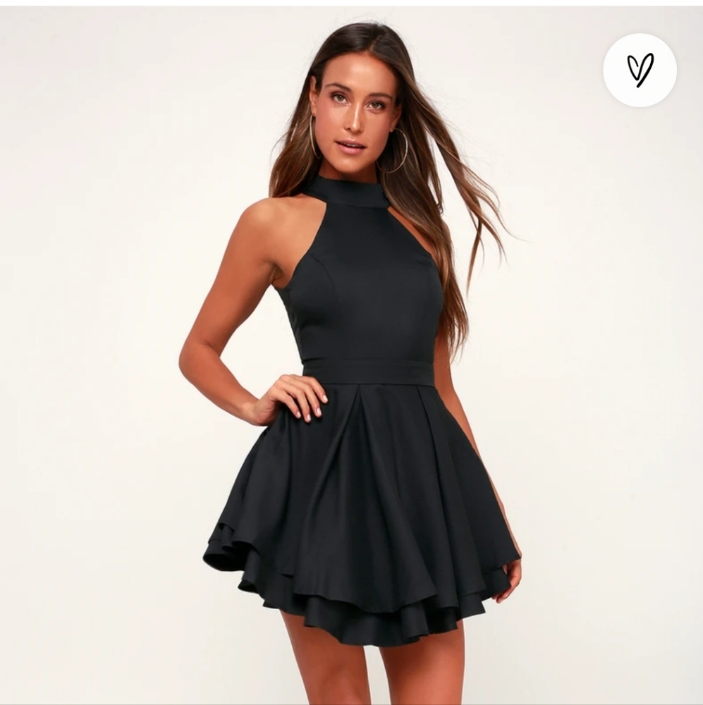 Lulus Dress Rehearsal Skater Dress